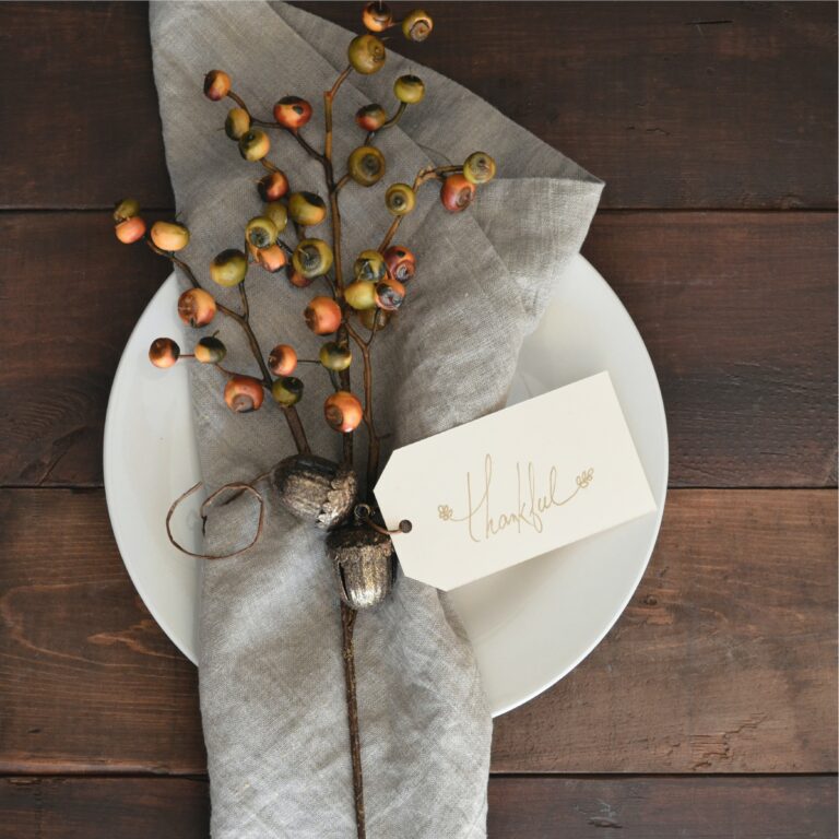 Giving Thanks While Grieving