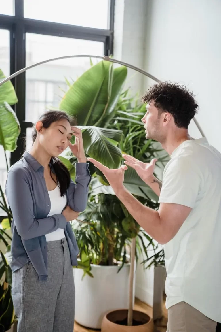 couple arguing